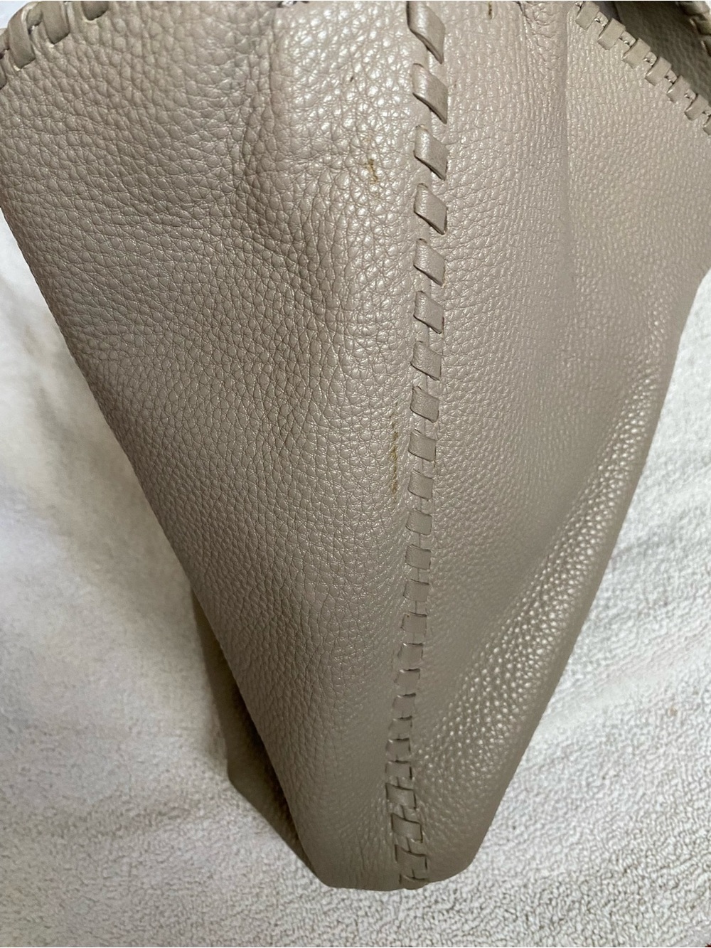 Tory Burch Marion Whipstitch Hobo bag Pebbled Leather - Picture 10 of 15